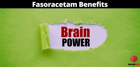 Fasoracetam Nootropic Review: Benefits Side Effects & Dosage - Nootropicology