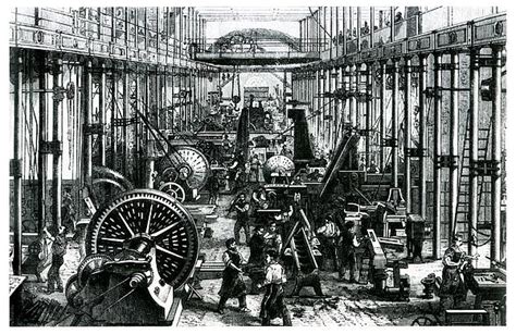 Factories in the Industrial Revolution