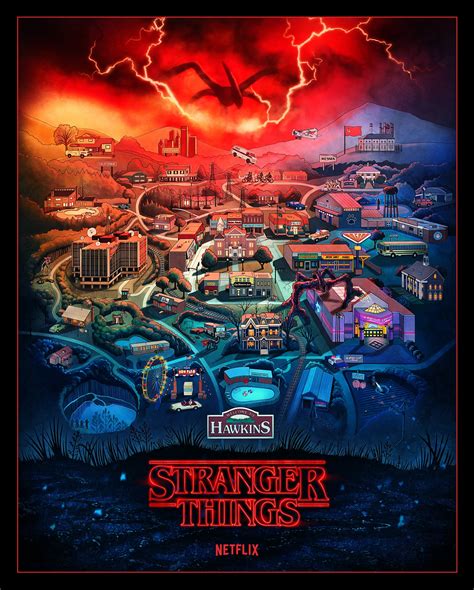 Netflix Reveals ‘Stranger Things 4’ Episode Titles And First Map Of ...