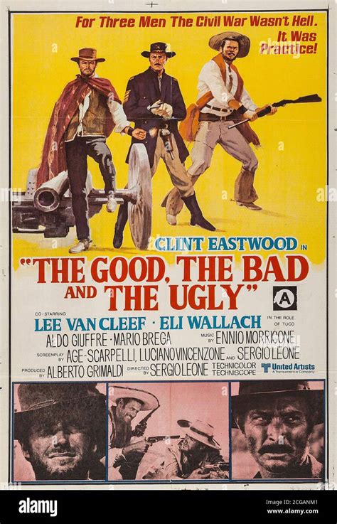 The good the bad and the ugly poster hi-res stock photography and ...