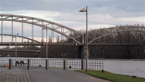 Traffic On The Cochrane-Africatown Bridge, A Cable Stayed Suspension Bridge, Crosses The Mobile ...