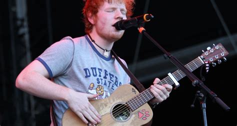 Ed Sheeran Launches a Signature Small Guitar Line