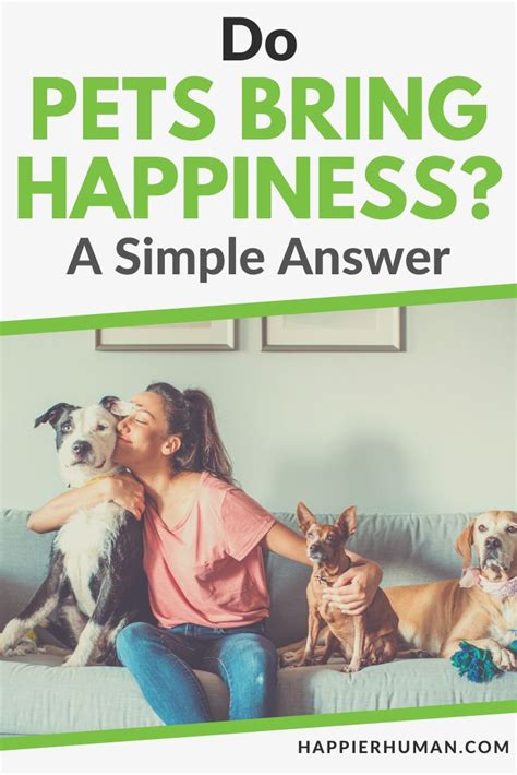 Do Pets Bring Happiness? A Simple Answer - Happier Human