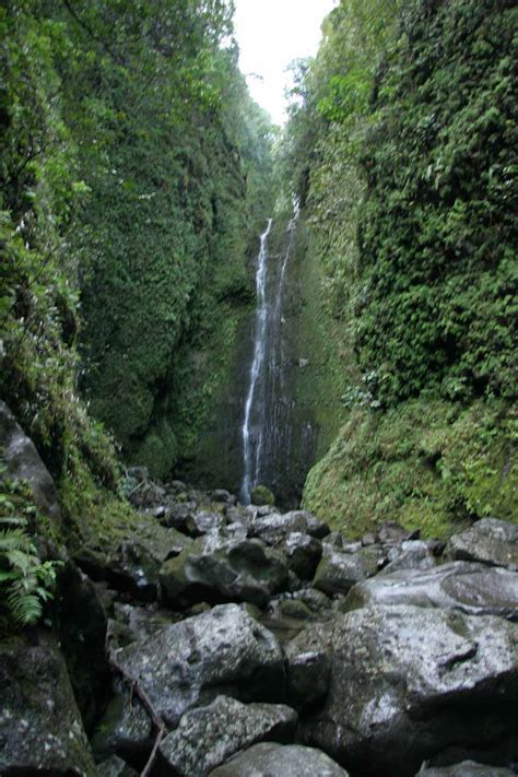 Punalau Falls - Rough Stream Scramble to Hidden Waterfall