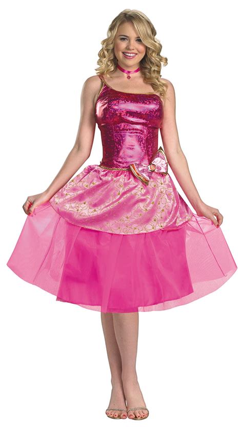 Deluxe Barbies Princess Charm School Costume - Walmart.com