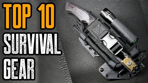 TOP 10 AMAZING SURVIVAL GEAR & GADGETS YOU MUST HAVE - Gun And Survival