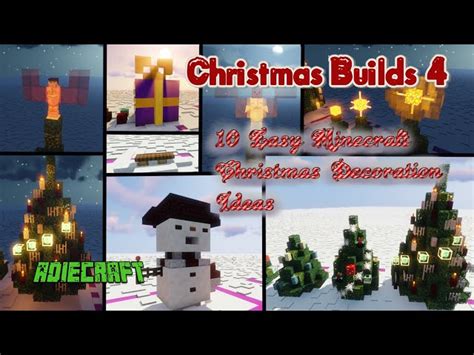 How To Make Christmas Decorations In Minecraft | Psoriasisguru.com