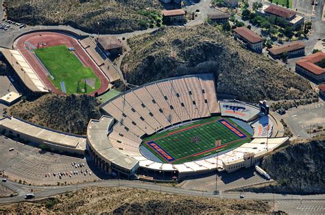 Sun Bowl Stadium - Texas Photograph by Georgia Fowler - Fine Art America