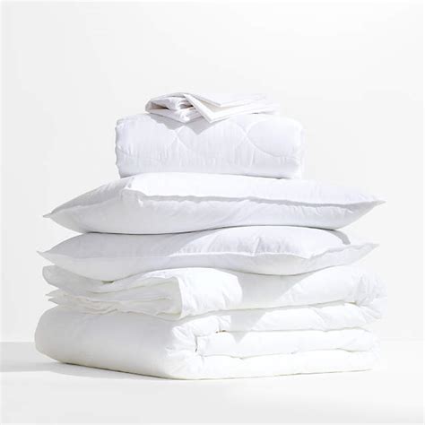 Hypoallergenic Medium Standard Pillow + Reviews | Crate & Barrel