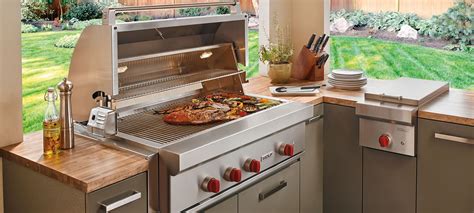 Wolf Outdoor Grill | Outdoor kitchen, Kitchen, Outdoor grill