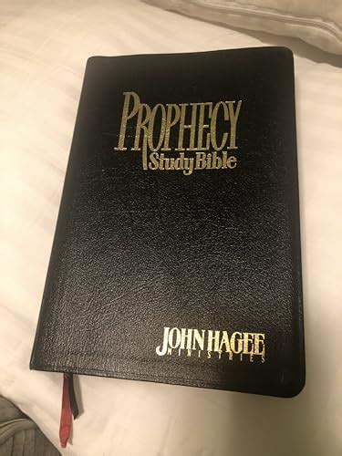 Prophecy Study Bible NKJV (John Hagee) Black Bonded Leather: New | GF Books, Inc.