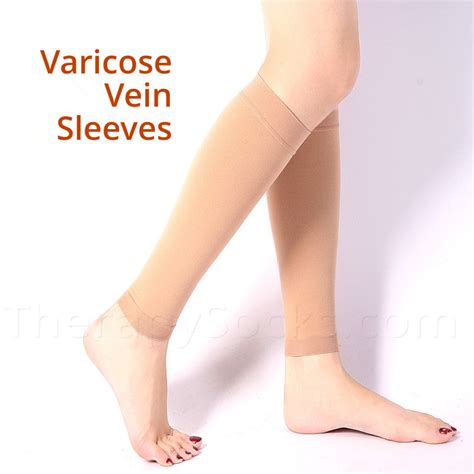 20-30mmHg Medical Calf Sleeves for Varicose Veins | Support Sleeves – TherapySocks.com