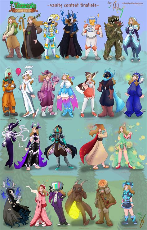 All the finalists from the Terraria Vanity Contest by ...