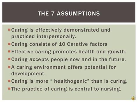 Kristen Swanson Theory Of Caring Diagram