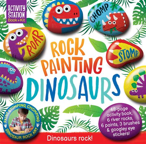 Rock Painting Dinosaurs (Activity Station Gift Boxes): unknown author: 9781801054430: Amazon.com ...