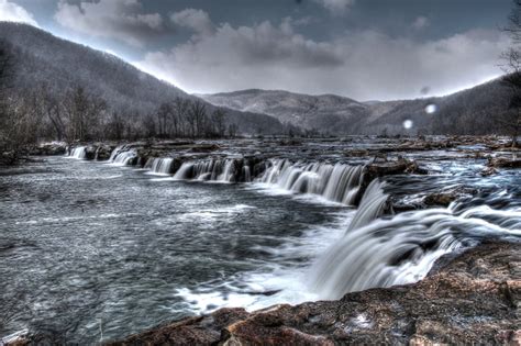 Sandstone Falls In West Virginia Can Be Seen With Just A Short Hike