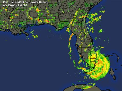 Hurricane Katrina~ Satellite And Radar Movies