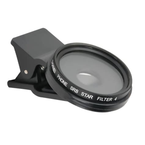 Professional Mobile Phone Filter 37mm 4 Line Star Filters Evening ND FIlter Lens