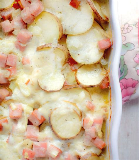 Ham and Scalloped Potato Casserole - Bunny's Warm Oven