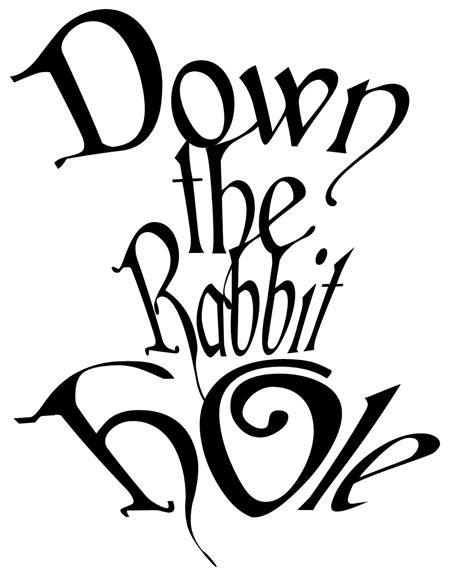 Down the Rabbit Hole... Inspirational Quotes - The Cottage Market