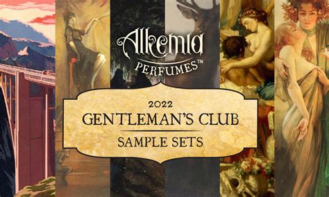 Gentleman's Club Perfume Sample Set – Alkemia