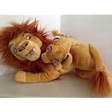 The Lion King Adult Simba Plush -- 17'': Amazon.co.uk: Toys & Games
