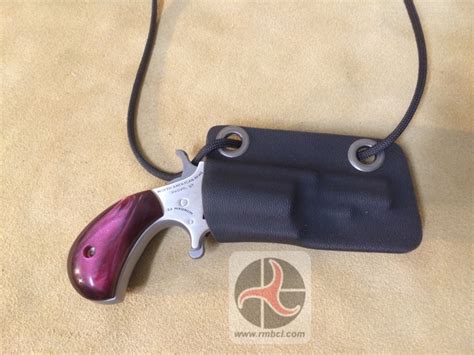 Kydex Neck Holster – North American Arms .22 (HOLSTER27) – RMB Custom Leather