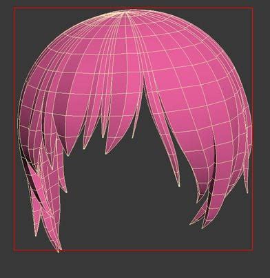 Anime 3D Hair Help in Blender : r/blenderhelp