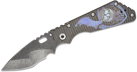 Mick Strider Custom XL SnG Folding Knife 4.5" CPM-20CV Acid Washed ...