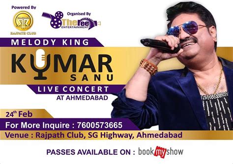 Kumar Sanu Live Concert in Ahmedabad