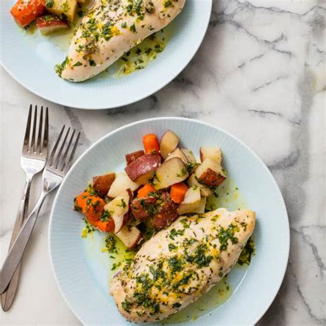 Slow-Cooker Orange-Tarragon Chicken With Potatoes and Carrots for Two | America's Test Kitchen ...