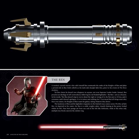 The Ren Lightsaber | Lightsaber, Star wars masks, Star wars concept art