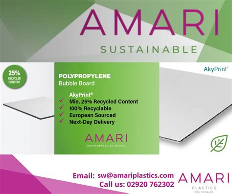 Amari Plastics South Wales on LinkedIn: #amari #sheetmaterial #polyprop