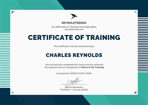 Free Company Training Certificate Template in PSD, MS Word, Publisher, Illustrator, InDesign ...