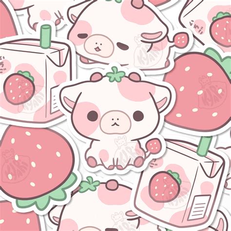 [100+] Kawaii Cow Wallpapers | Wallpapers.com