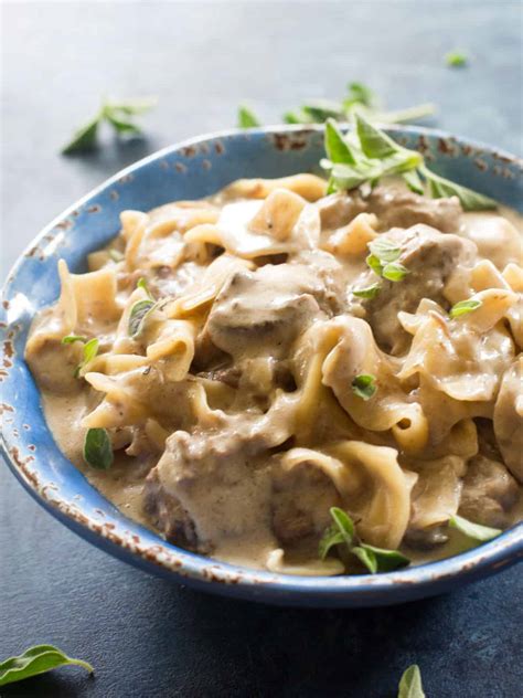 Simple Way to Beef Stroganoff