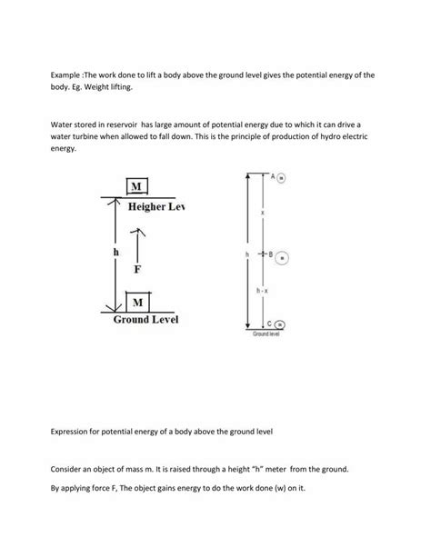 Work Power And Energy - Notes - LearnPick India