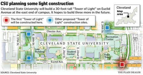 Cleveland State University to build 'Tower of Light' to mark campus ...