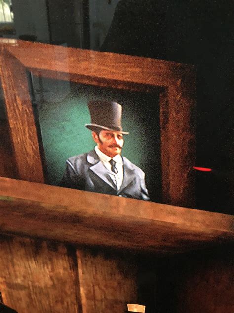 Strange Man From RDR1 Portrait In Armadillo General Store In RDR2 : r/reddeadredemption