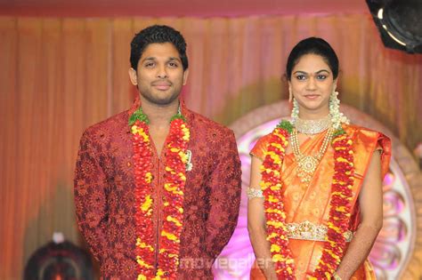 test: Celebs @ Allu Arjun Sneha Reddy Wedding Reception stills