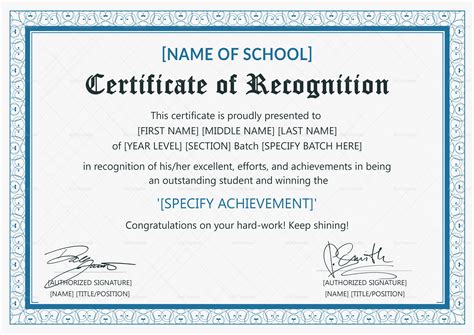 certificate of recognition - Yahoo Image Search Results Sample Certificate Of Recognition, Free ...