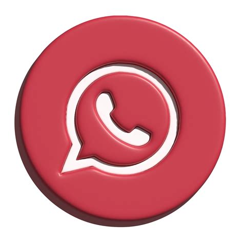 2d icon of whatsapp logo 21432932 PNG