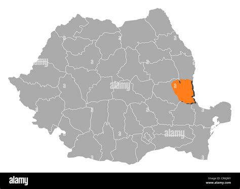 Galati romania europe map Cut Out Stock Images & Pictures - Alamy