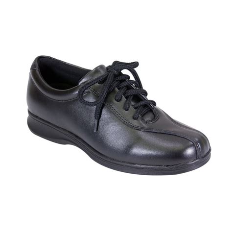 24 HOUR COMFORT Valerie Women Extra Wide Width Oxford Lace Up Shoes ...