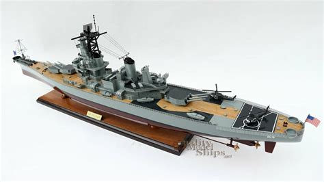 USS Wisconsin (BB-64) – Handcrafted War Ship Display Model 39" - Quality Model Ships