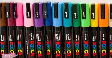 Posca Markers - Review | Artistic Blog - learn how to draw with colored pencils