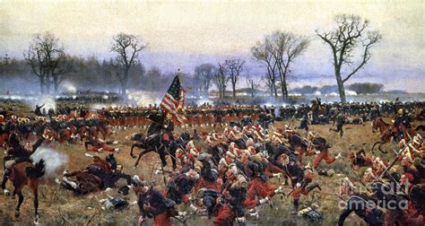 Battle Of Fredericksburg Painting by Carl Rochling | Pixels