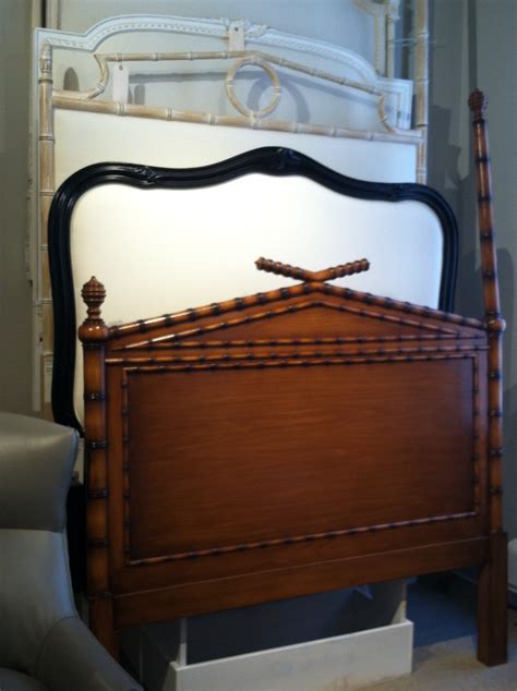 Bamboo Headboard, faux bamboo finish