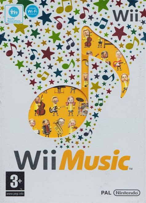 Wii Music (2008) Wii box cover art - MobyGames