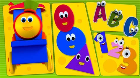 Bob, The Train - Bob And Preschool | Phonics Song | ABC Song | Numbers ...